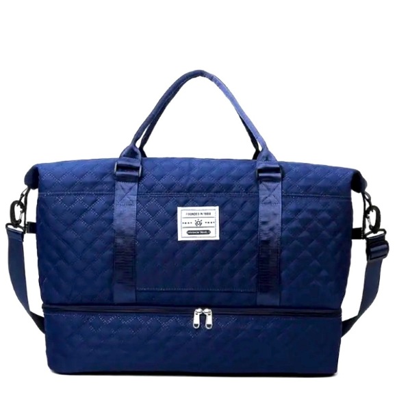 Large Lightweight Water Resistant Travel Zipper Duffel Luggage Bag, NWOT - Picture 6 of 17